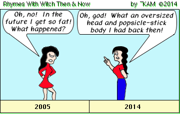 Rhymes With Witch Then & Now
