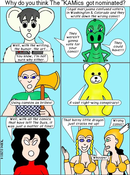 Why Do You Think The KAMics Got Nominated?