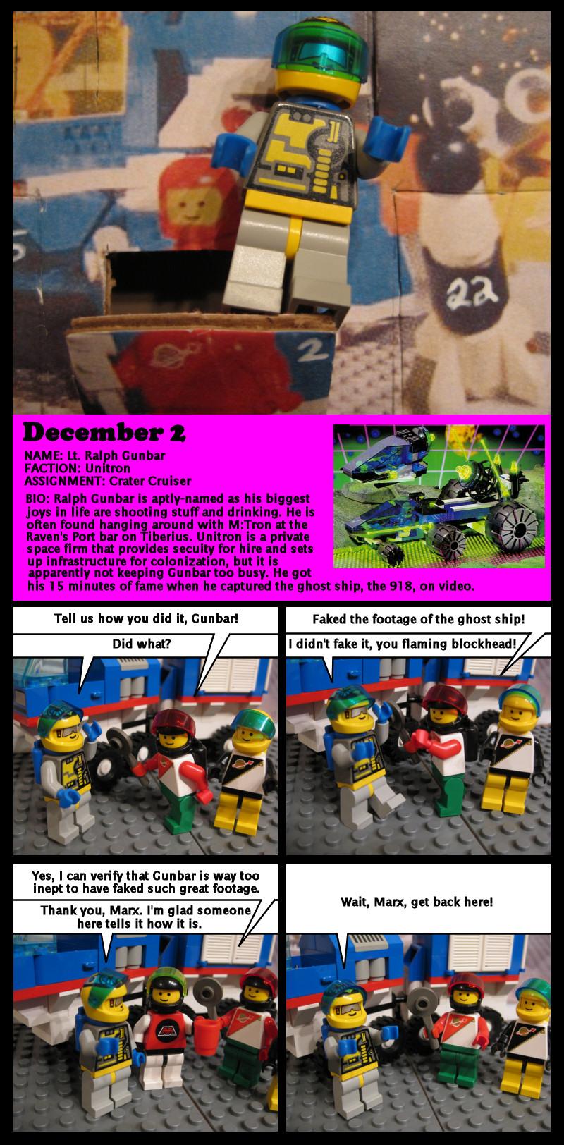 Lego Space Advent Calendar - Dec. 2