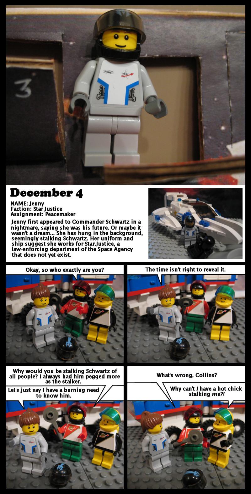 Lego Space Advent Calendar - Dec. 4