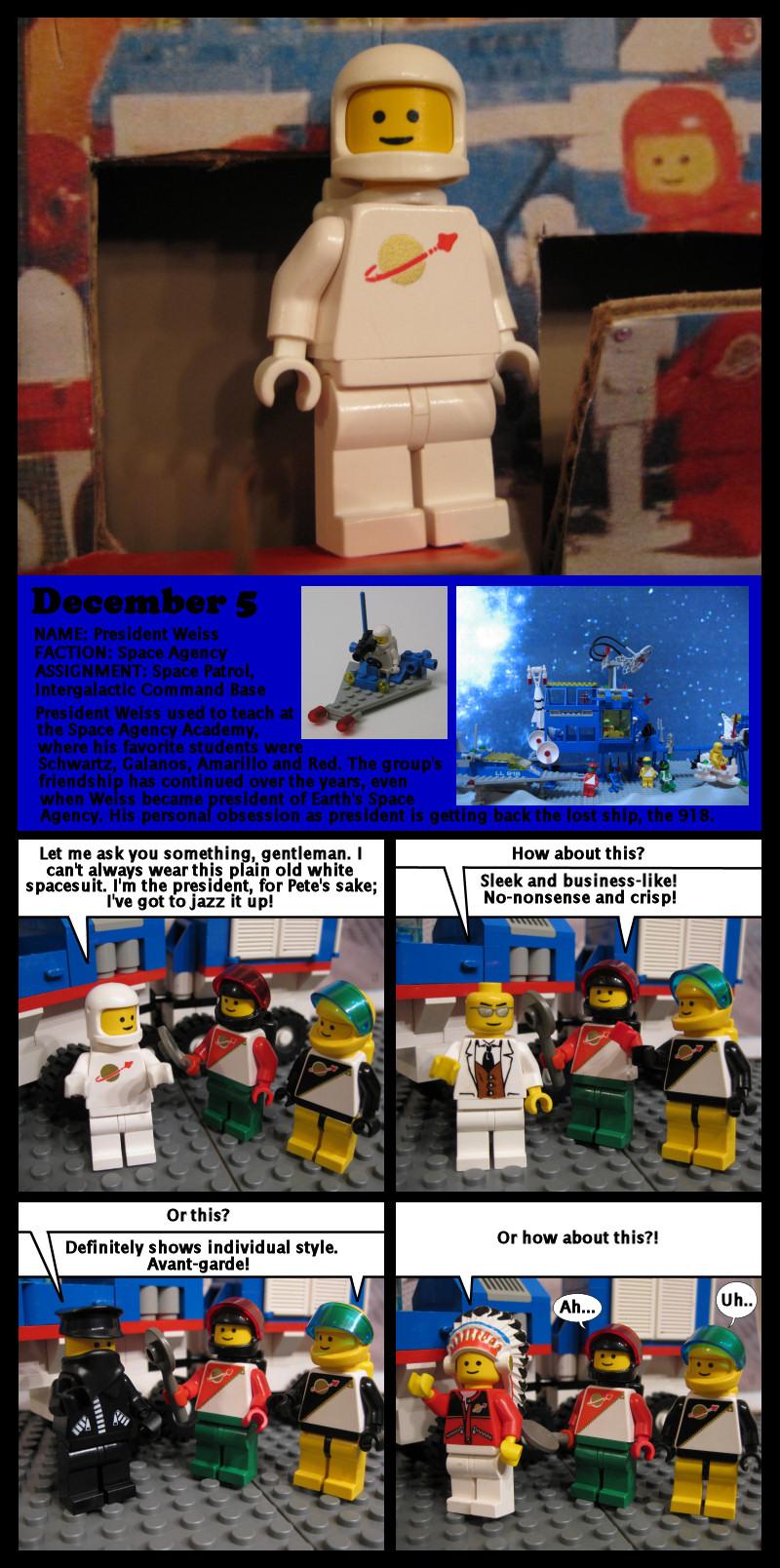 Lego Space Advent Calendar - Dec. 5