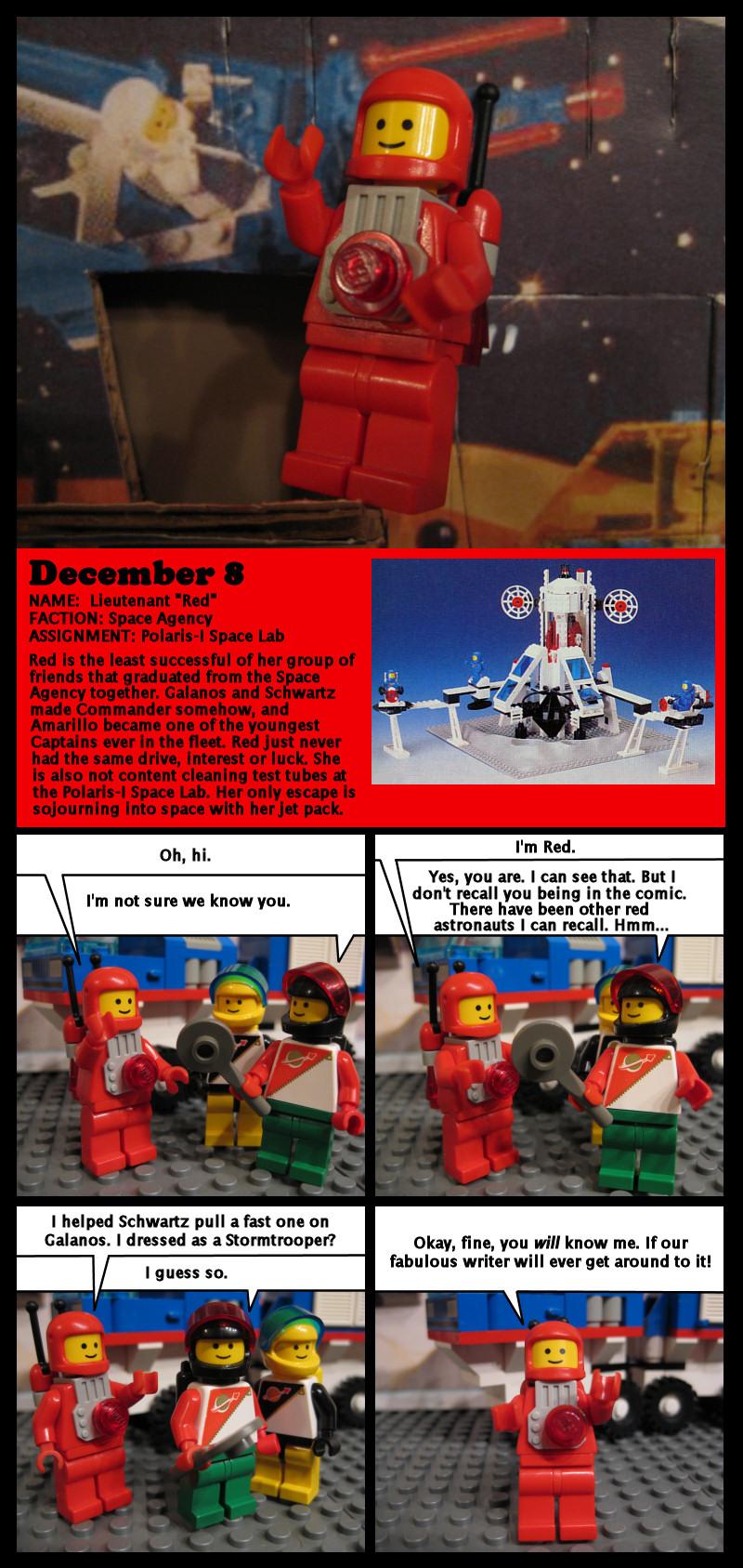 Lego Space Advent Calendar - Dec. 8