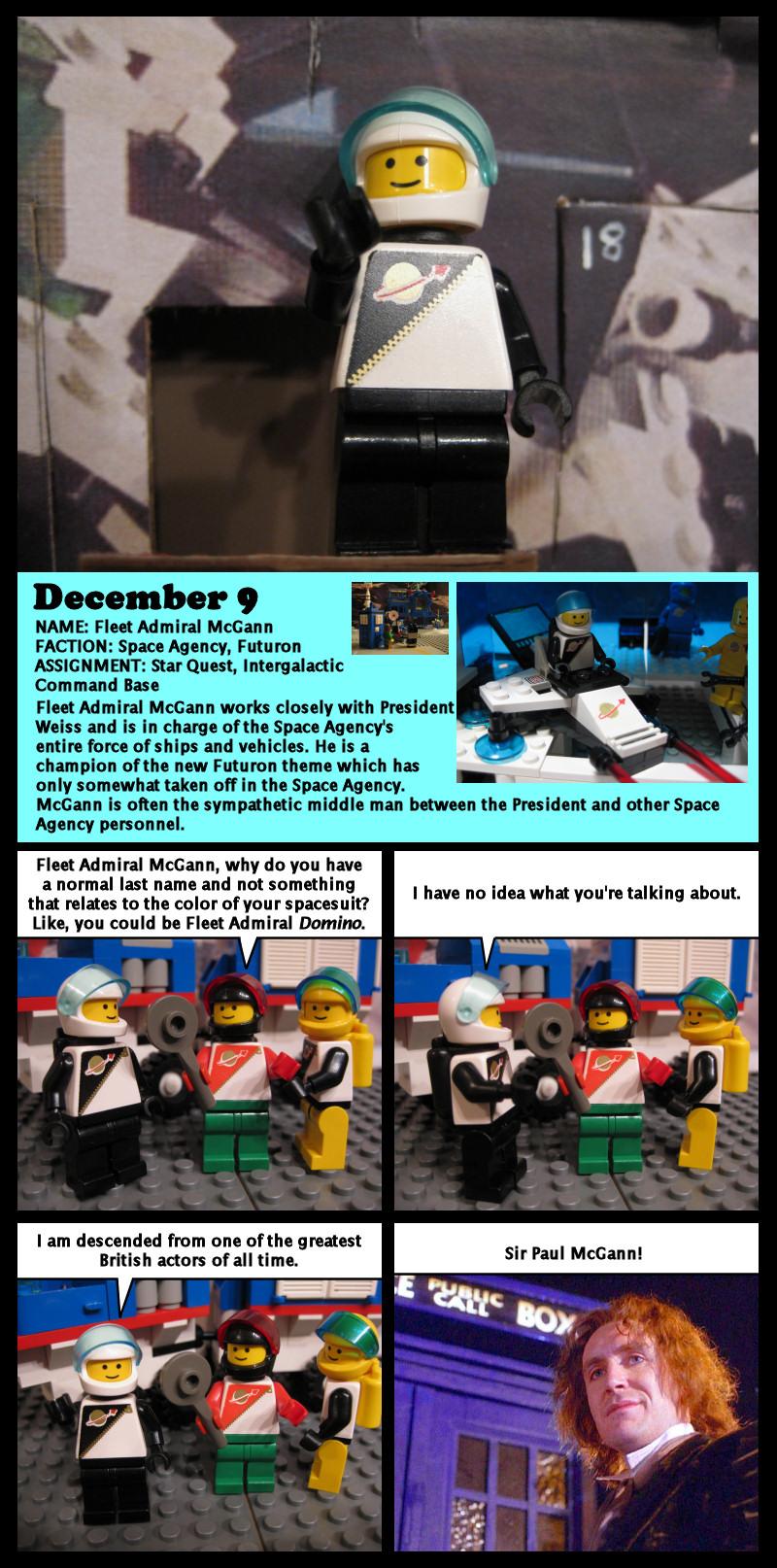 Lego Space Advent Calendar - Dec. 9
