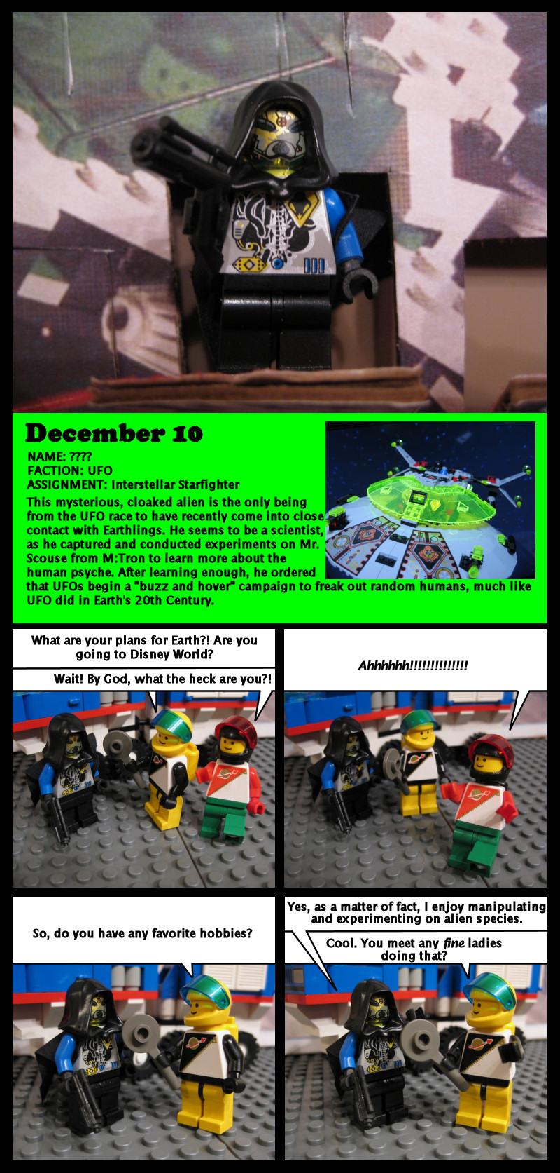 Lego Space Advent Calendar - Dec. 10