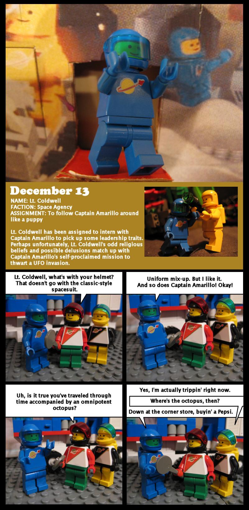 Lego Space Advent Calendar - Dec. 13
