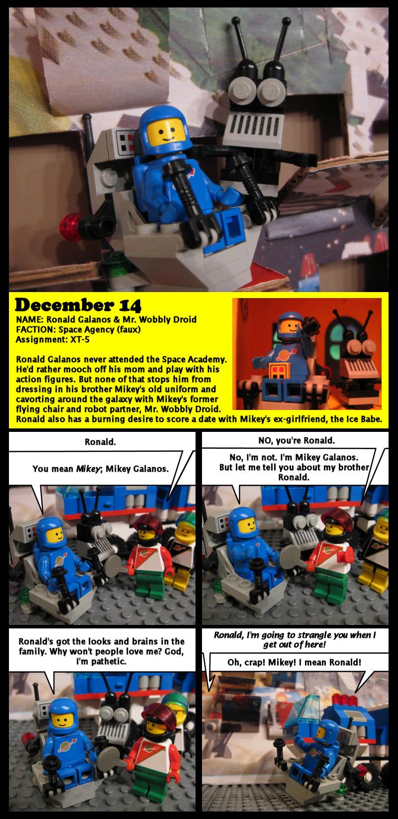Lego Space Advent Calendar - Dec. 14