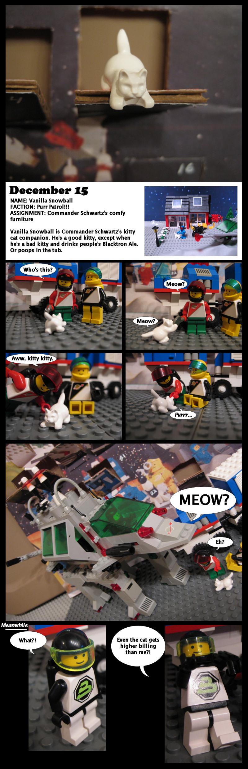 Lego Space Advent Calendar - Dec. 15