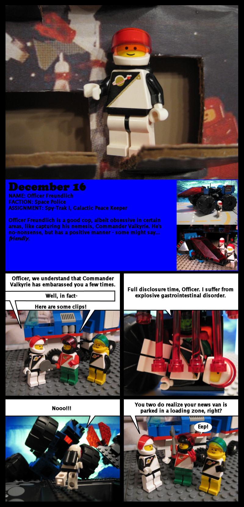 Lego Space Advent Calendar - Dec. 16