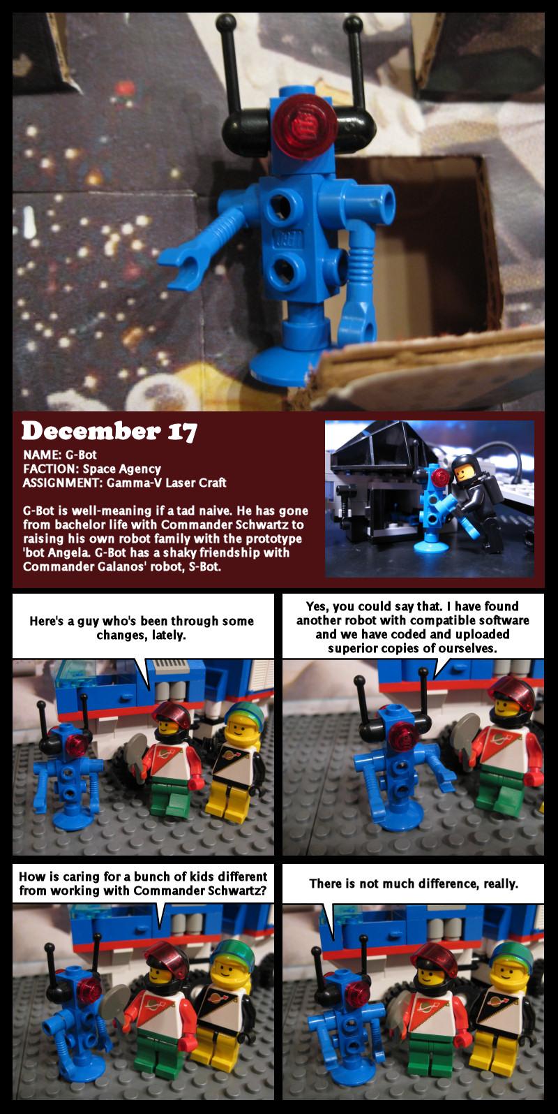 Lego Space Advent Calendar - Dec. 17