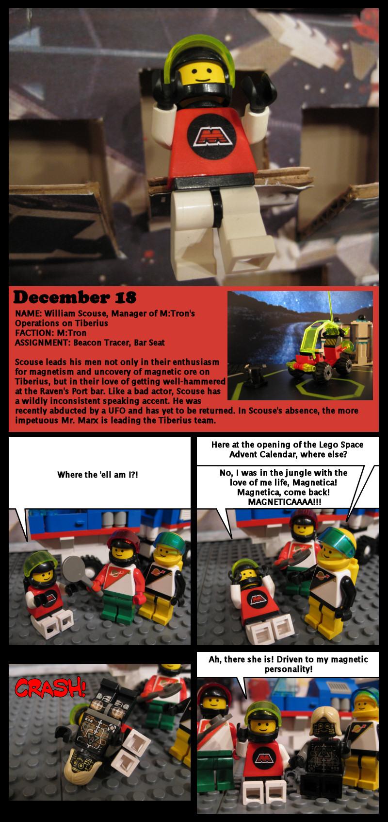 Lego Space Advent Calendar - Dec. 18
