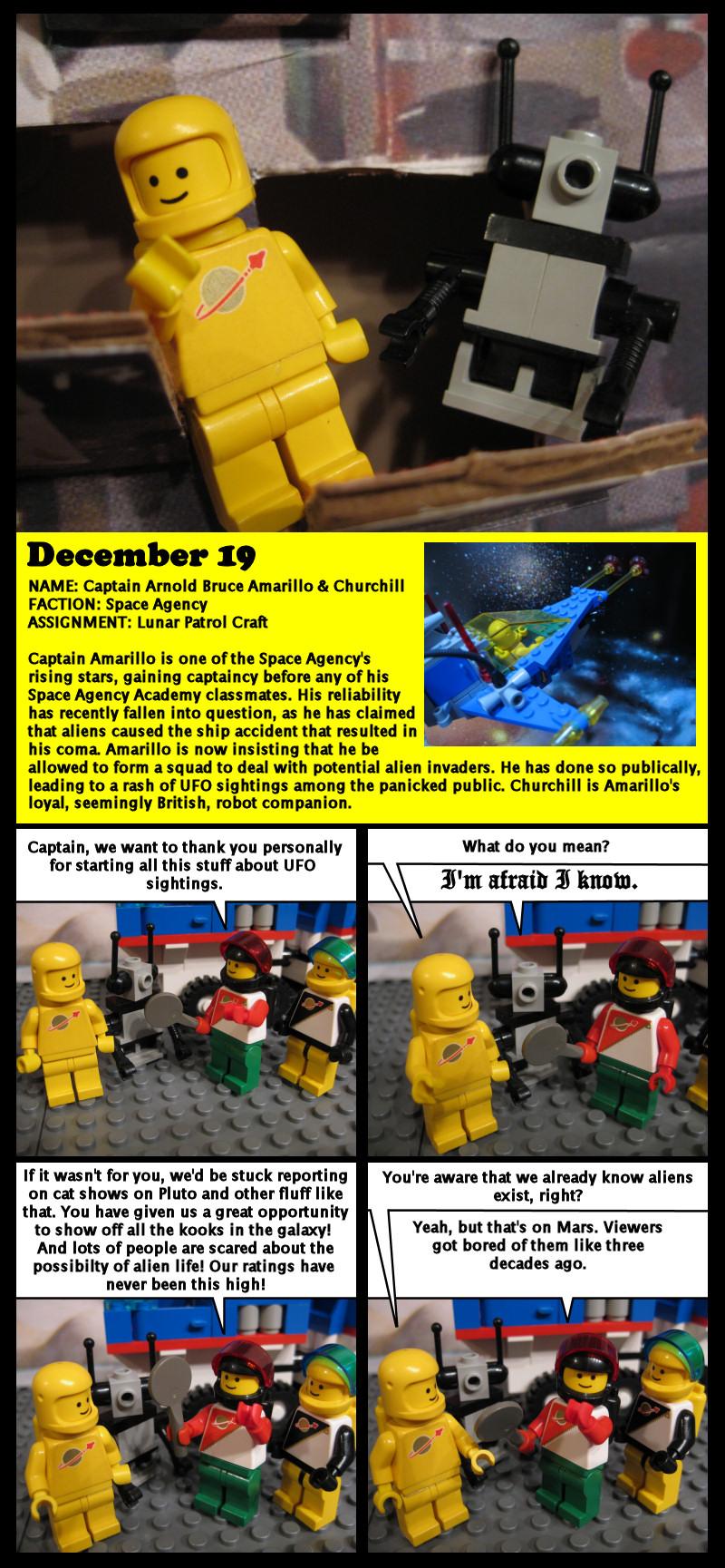 Lego Space Advent Calendar - Dec. 19