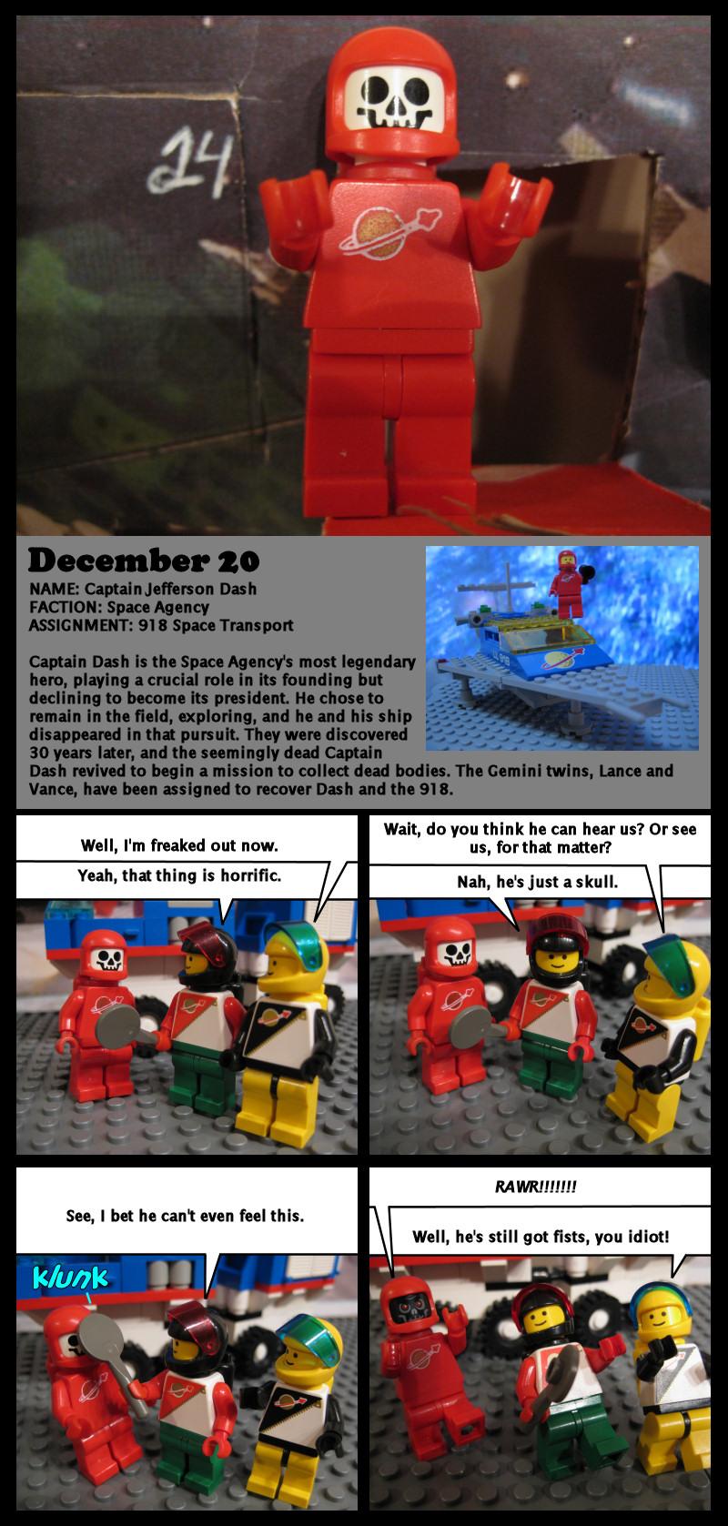 Lego Space Advent Calendar - Dec. 20