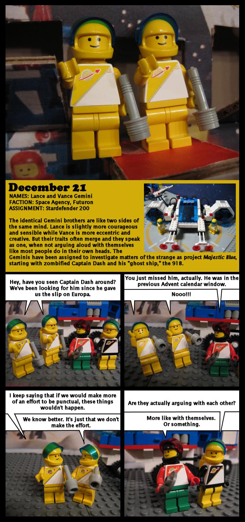Lego Space Advent Calendar - Dec. 21