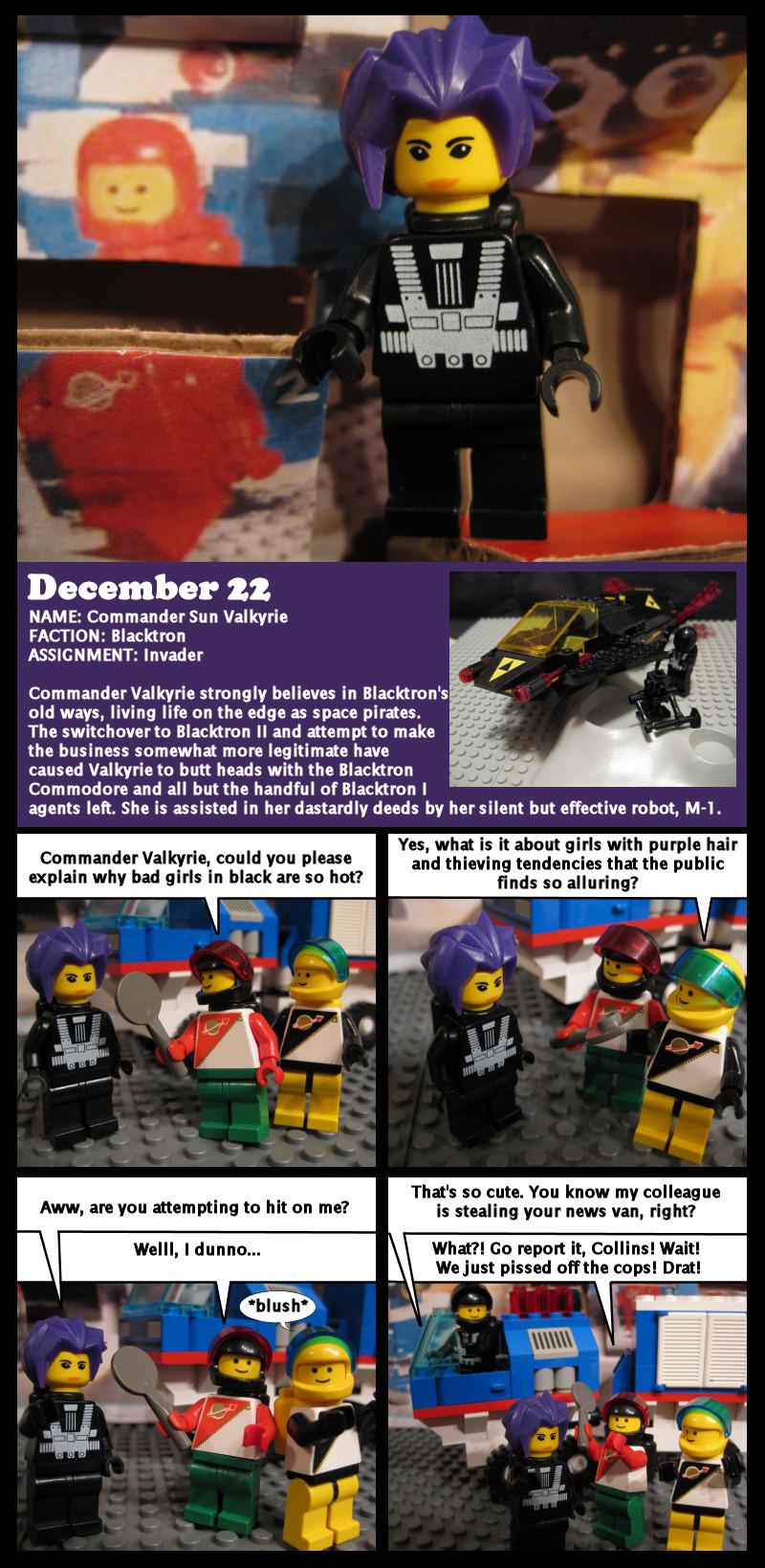 Lego Space Advent Calendar - Dec. 22