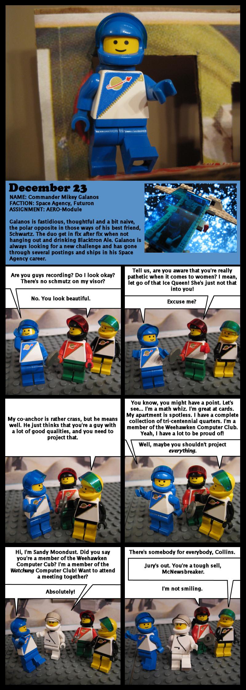 Lego Space Advent Calendar - Dec. 23