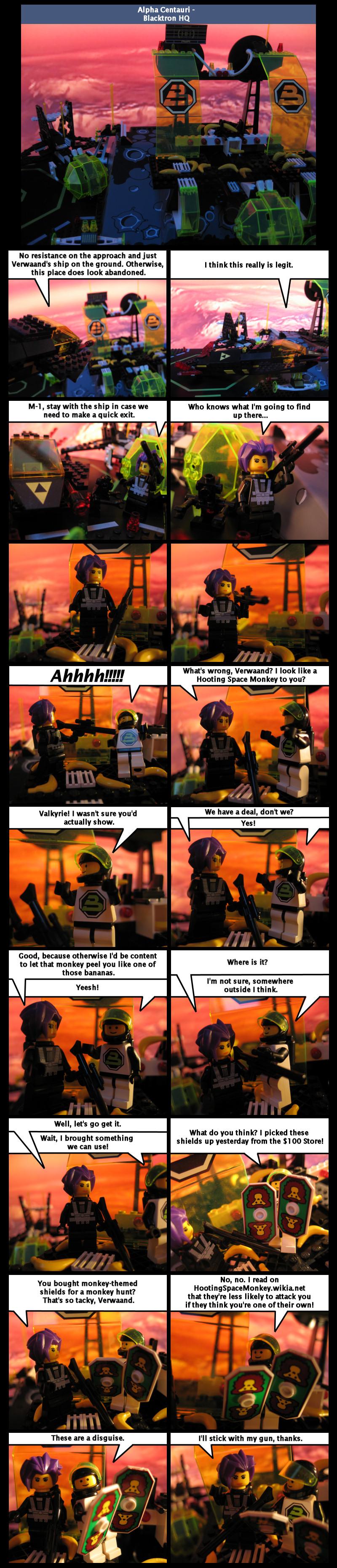 Revenge of the Hooting Space Monkeys (Part 3)