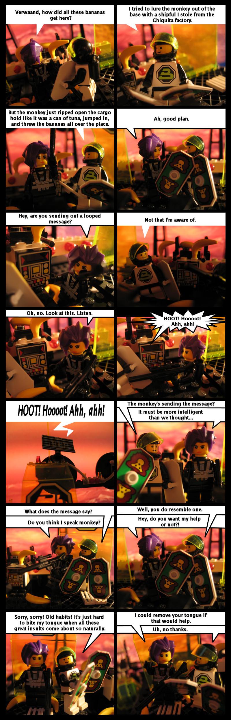 Revenge of the Hooting Space Monkeys (Part 4)