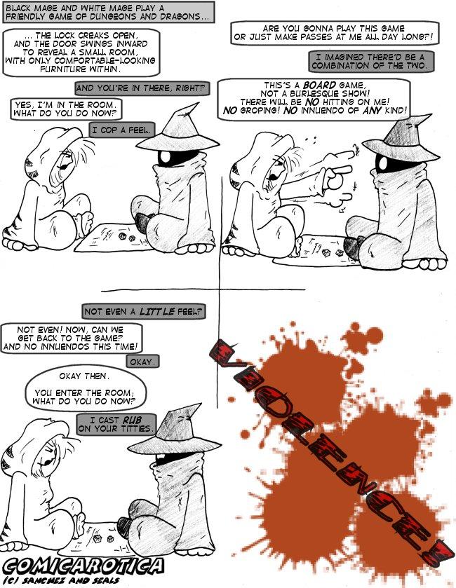 Mage-on-Mage Action.