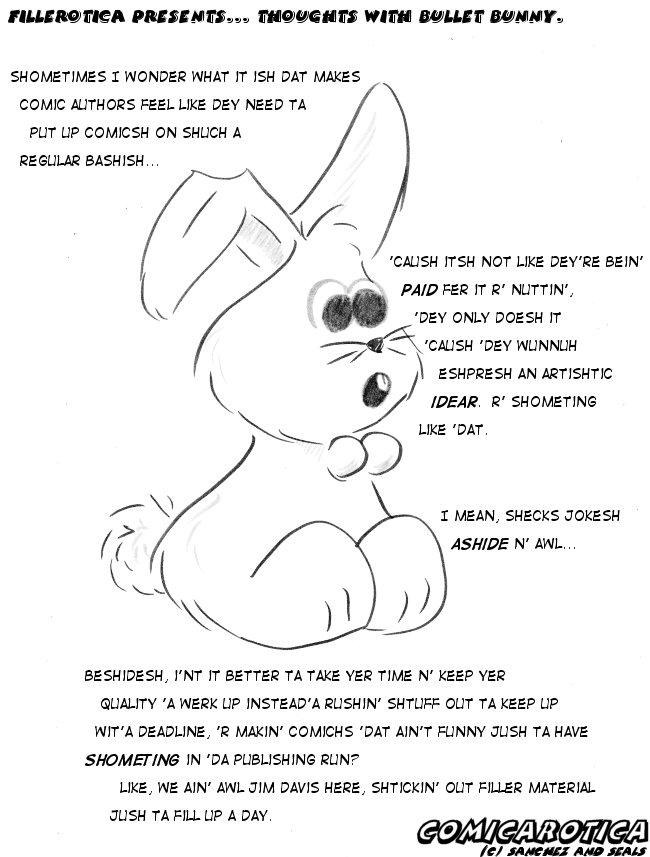 A Bullet Bunny Public Announcement...