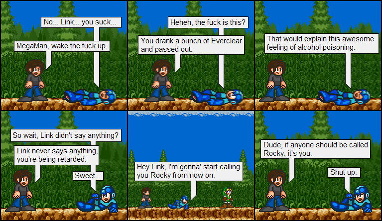 Alcohol Poisoned RockyMan