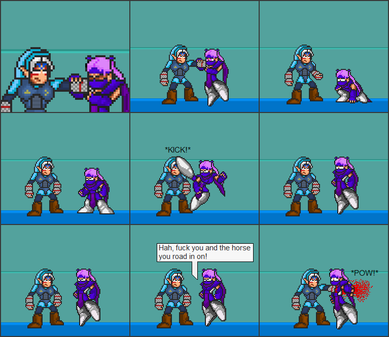 Bad luck, FIST FUCK!