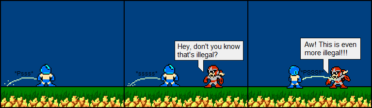 It's illegal!