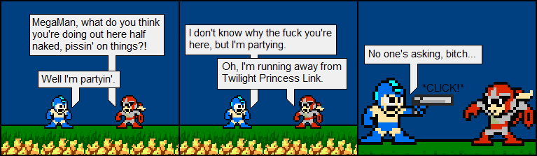 MegaMan didn't ask