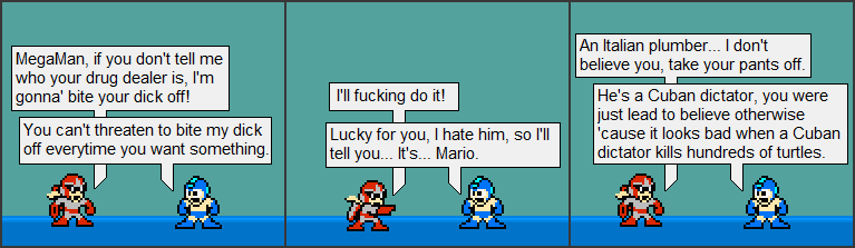 Italian plumber or Cuban dictator?