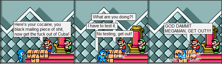 No testing the drugs