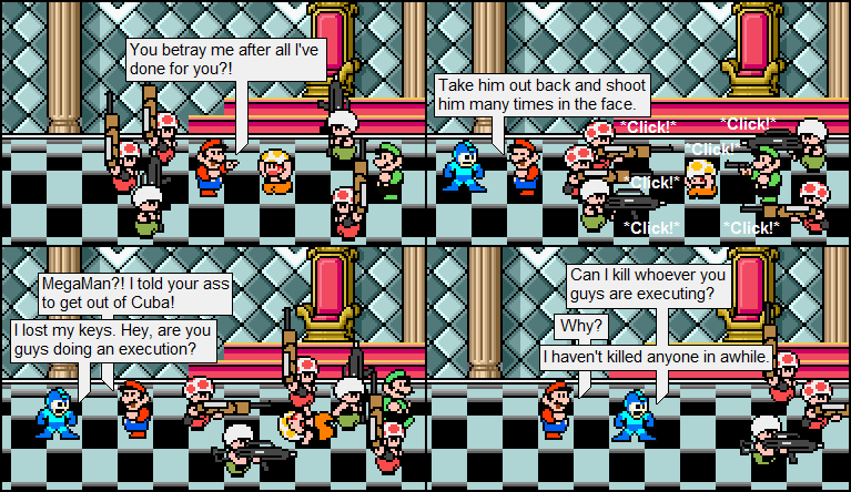 MegaMan wants to help