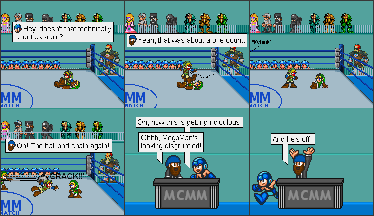 MegaMan's had it