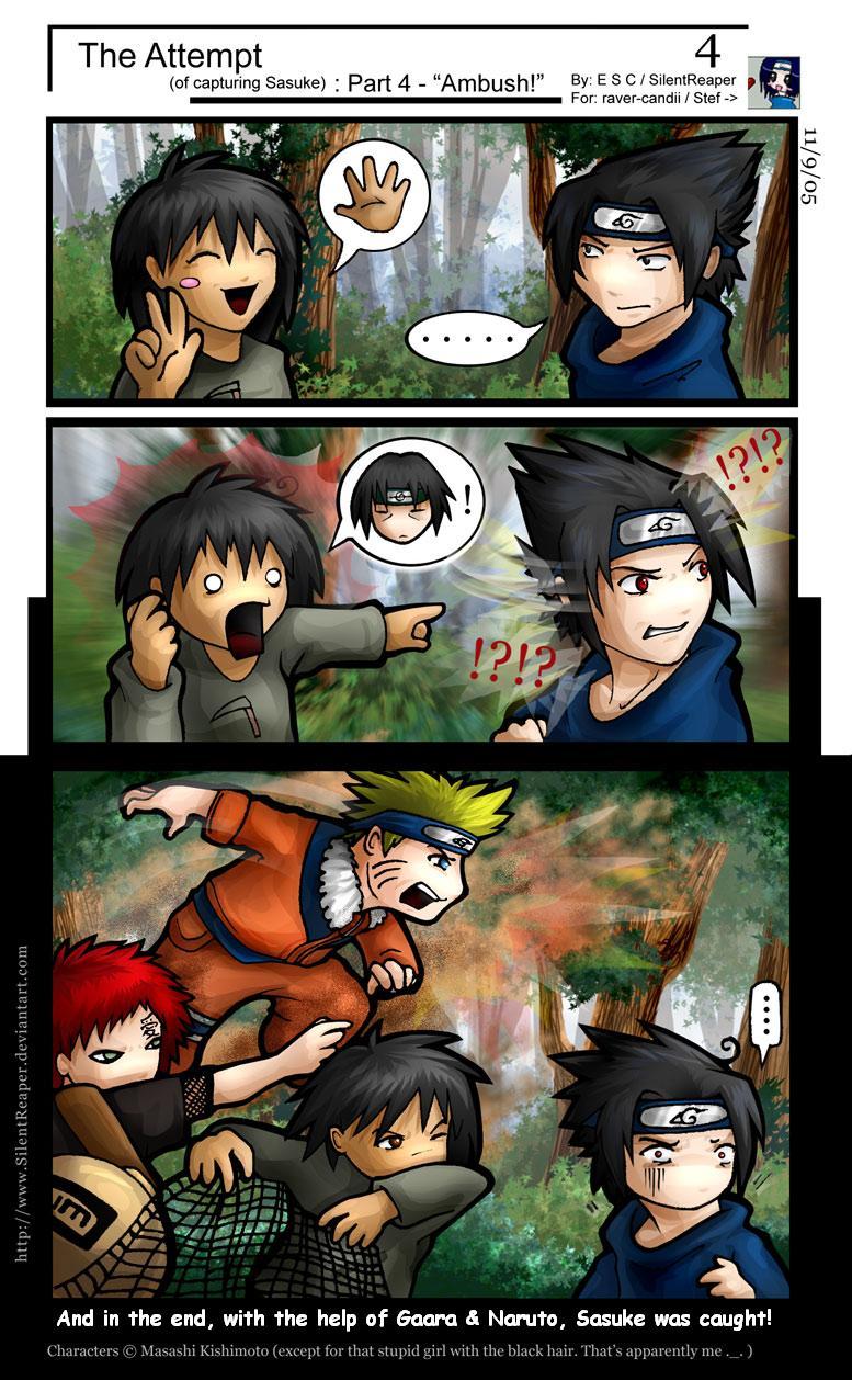 The Attempt(of capturing Sasuke)-Part 4: Ambush