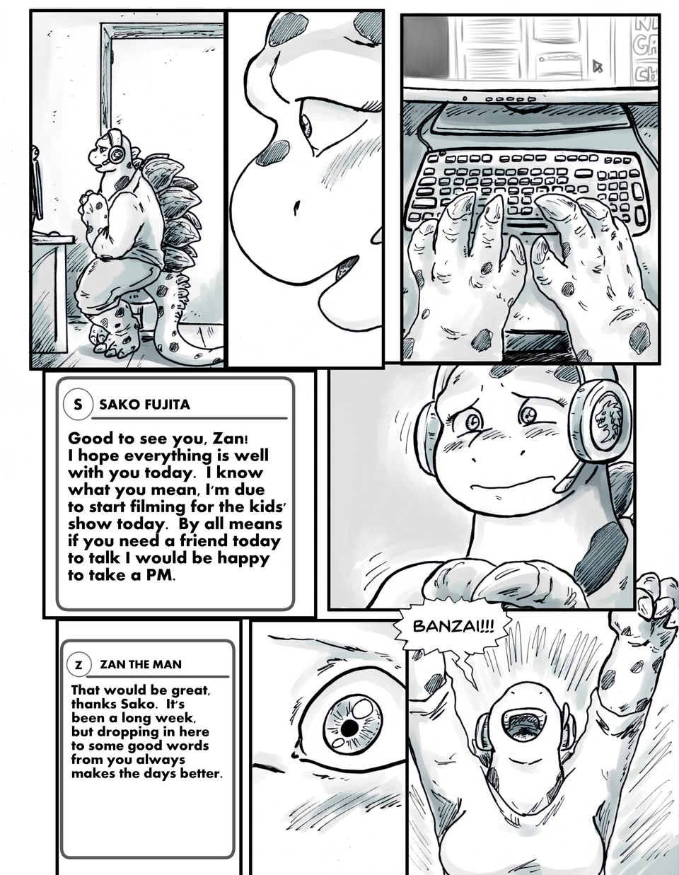 Good Words With Sako, Issue 5 Page 3