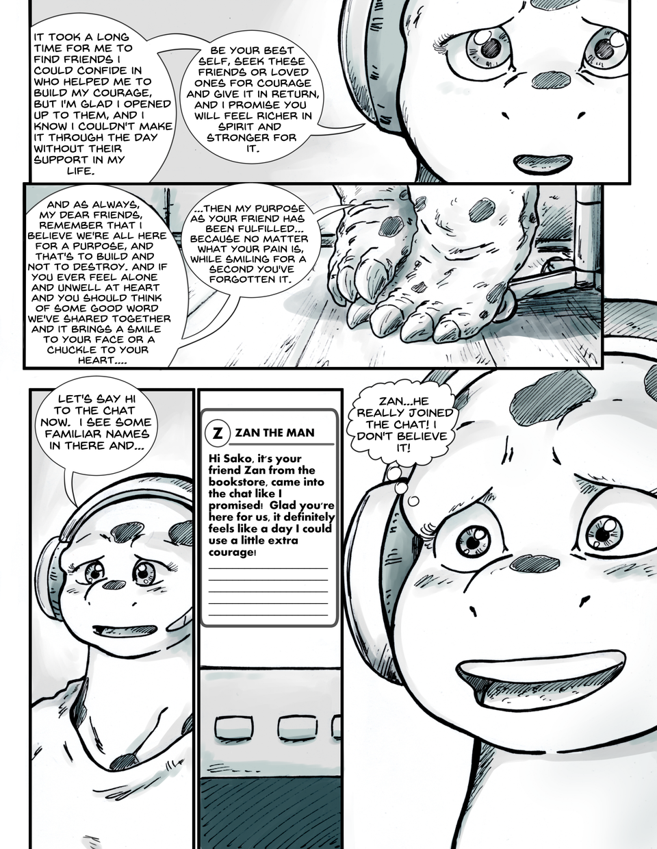 Good Words With Sako, Issue 5 Page 2
