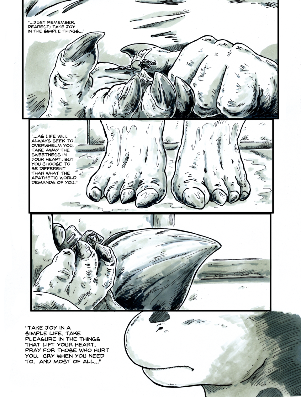 Good Words With Sako, Issue 1 Page 1