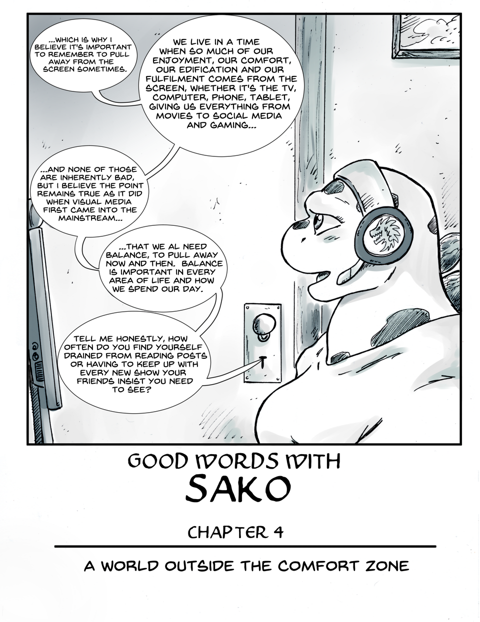 Good Words With Sako, Issue 4 Page 1 