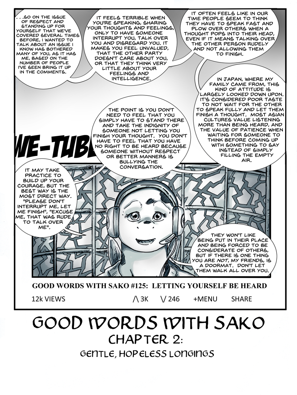 Good Words With Sako, Issue 2 Page 1