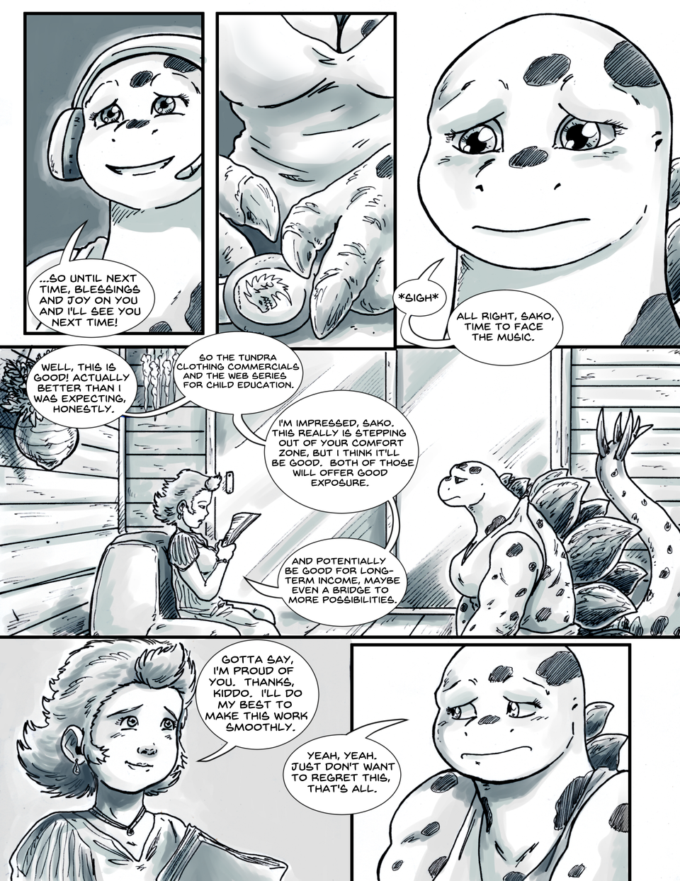 Good Words With Sako, Issue 3 Page 2