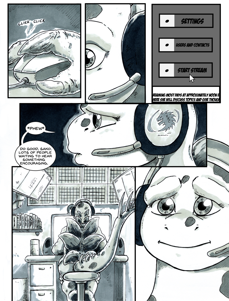 Good Words With Sako, Issue 1 Page 4