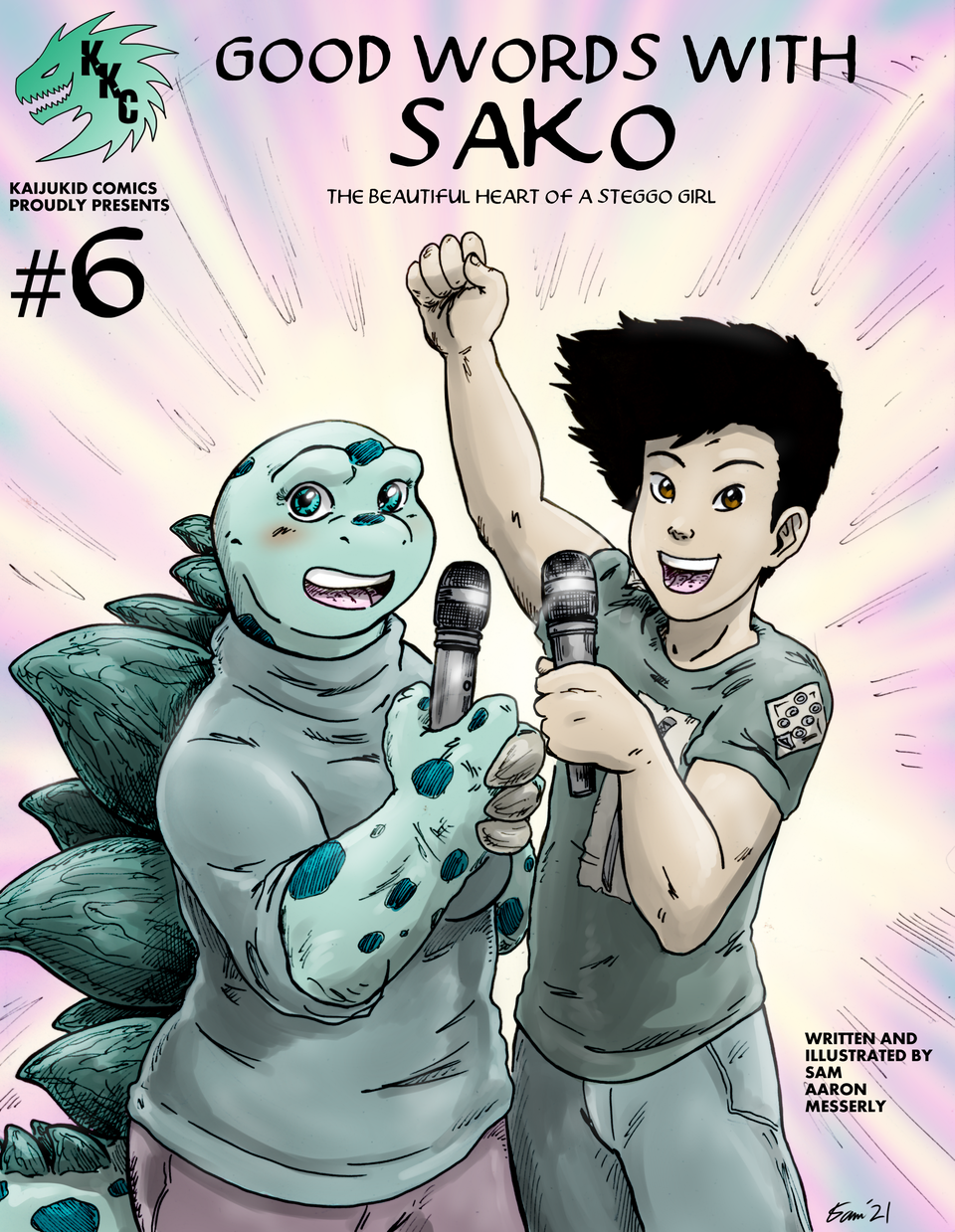 Good Words With Sako, Issue 6 Front Cover