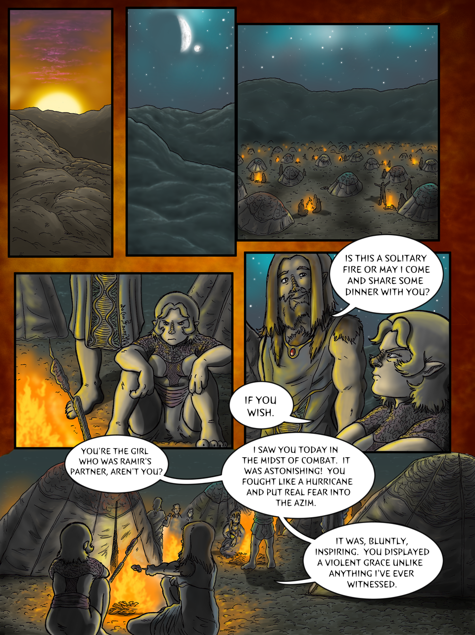 Lady Knights of the Goffren, Chapter Two, Page 58