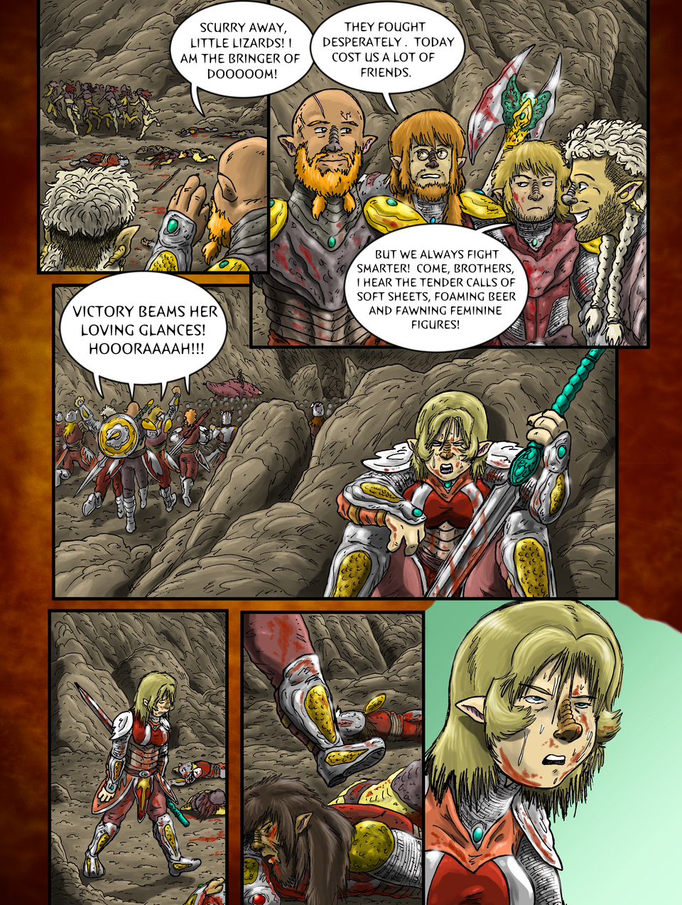 Lady Knights of the Goffren, Chapter Three, Page 69