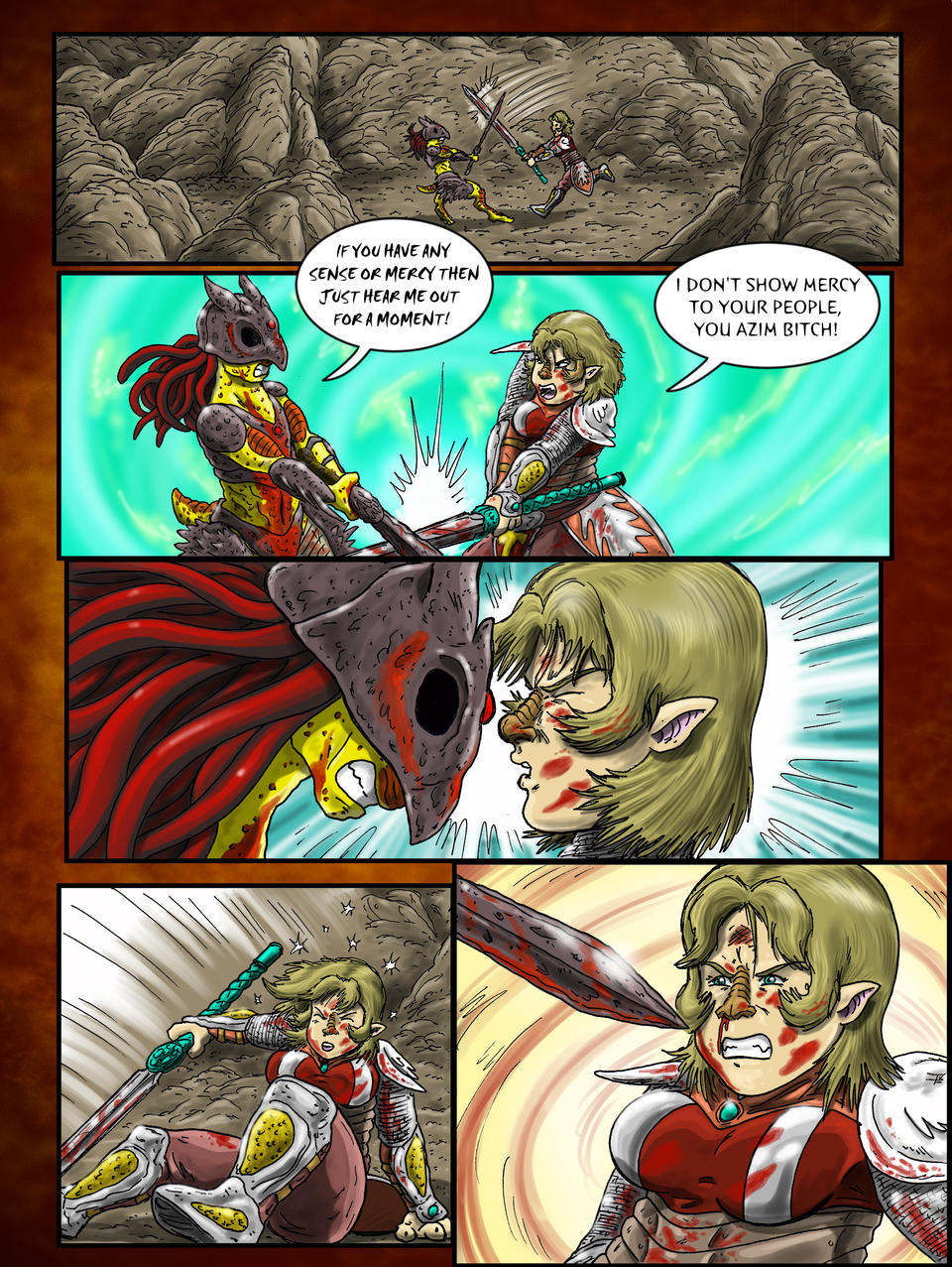 Lady Knights of the Goffren, Chapter Three, Page 72