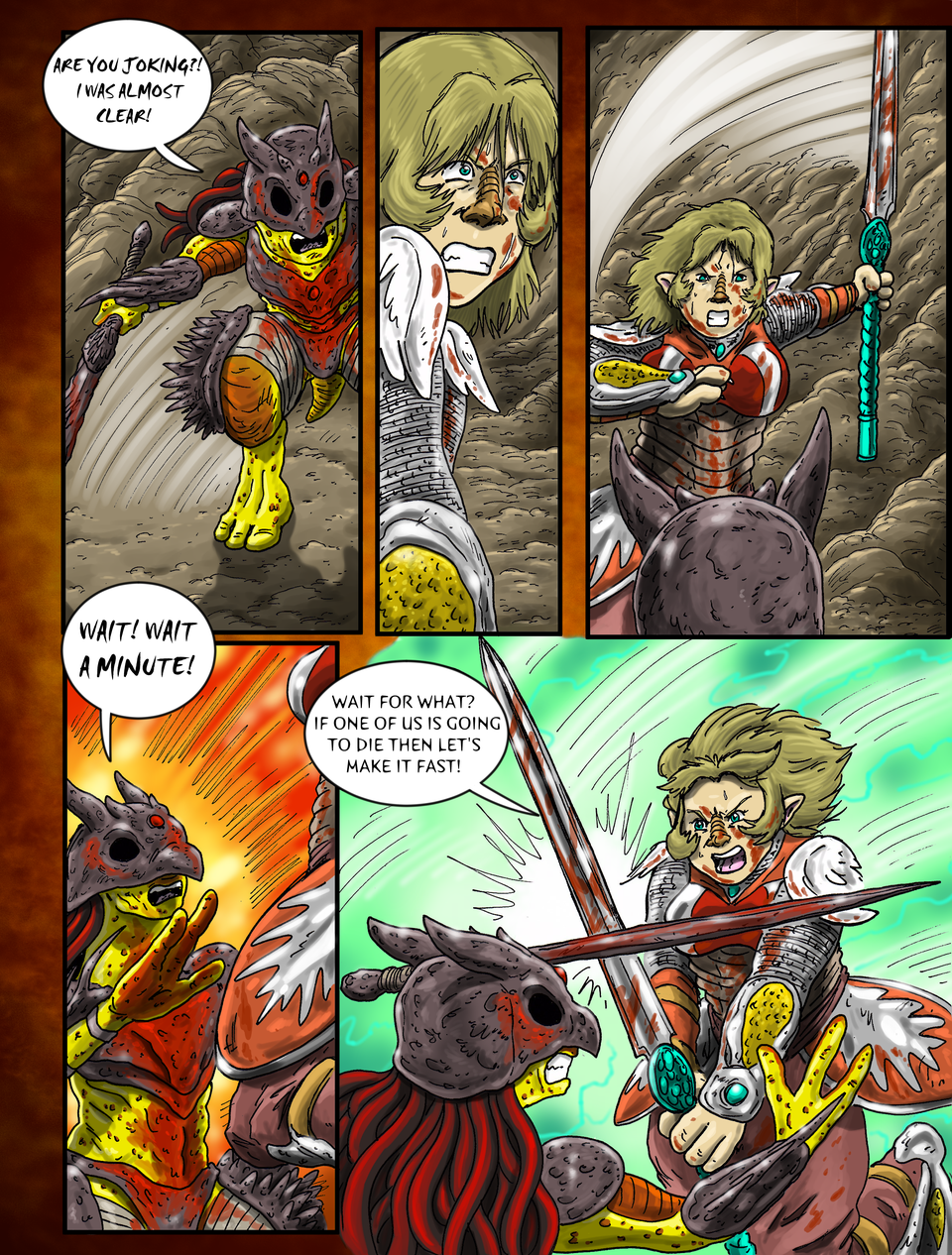 Lady Knights of the Goffren, Chapter Three, Page 71