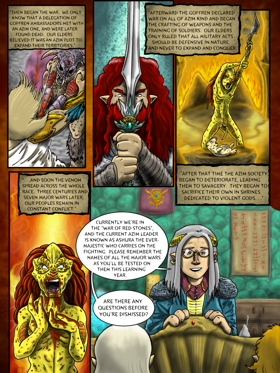 Lady Knights of the Goffren, Chapter Two, Page 31