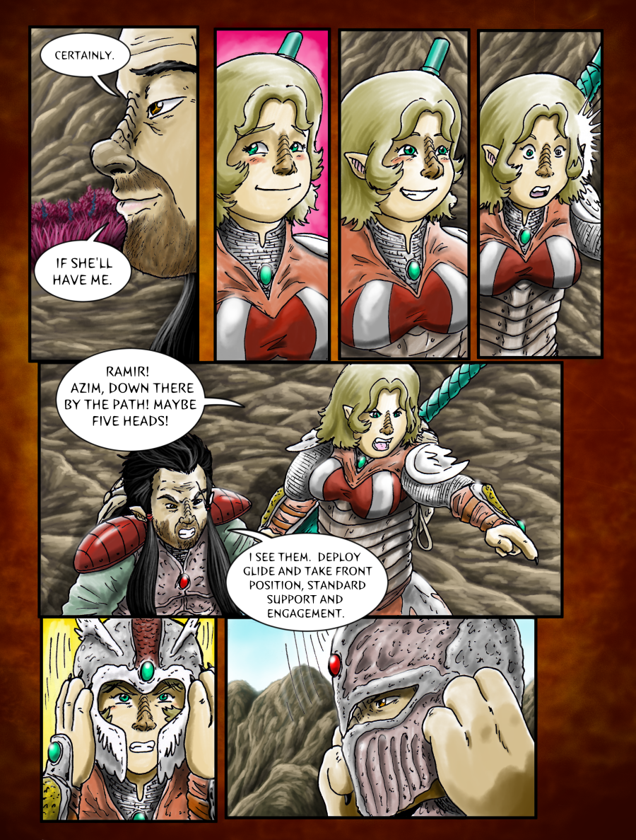 Lady Knights of the Goffren, Chapter One, Page 4