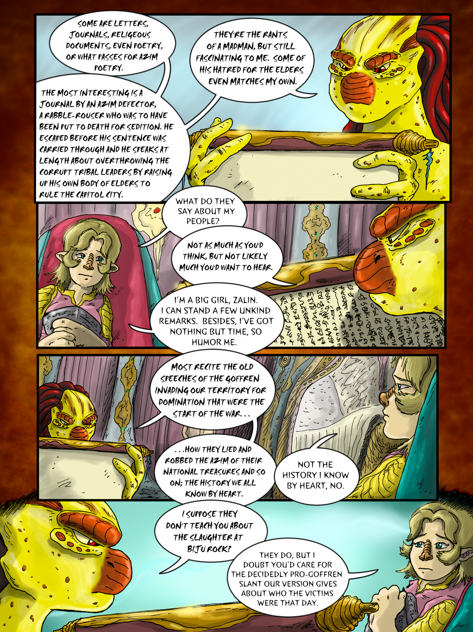 Lady Knights of the Goffren, Chapter Four, Page 109