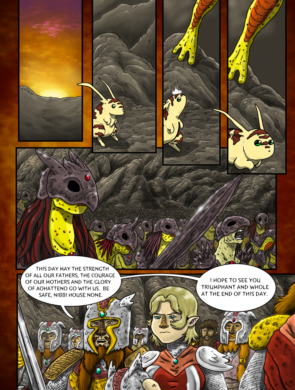 Lady Knights of the Goffren, Chapter Three, Page 63