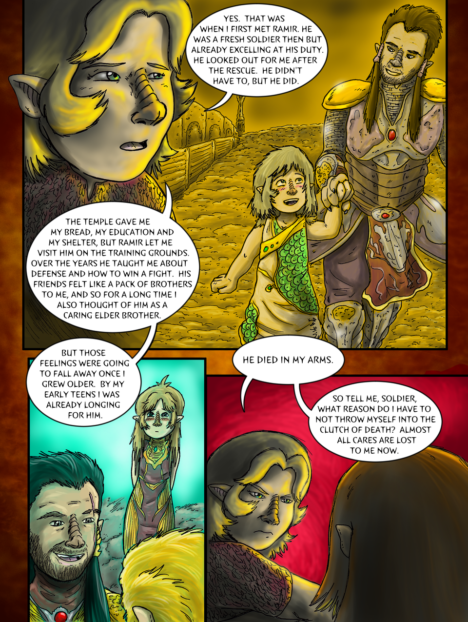 Lady Knights of the Goffren, Chapter Two, Page 60