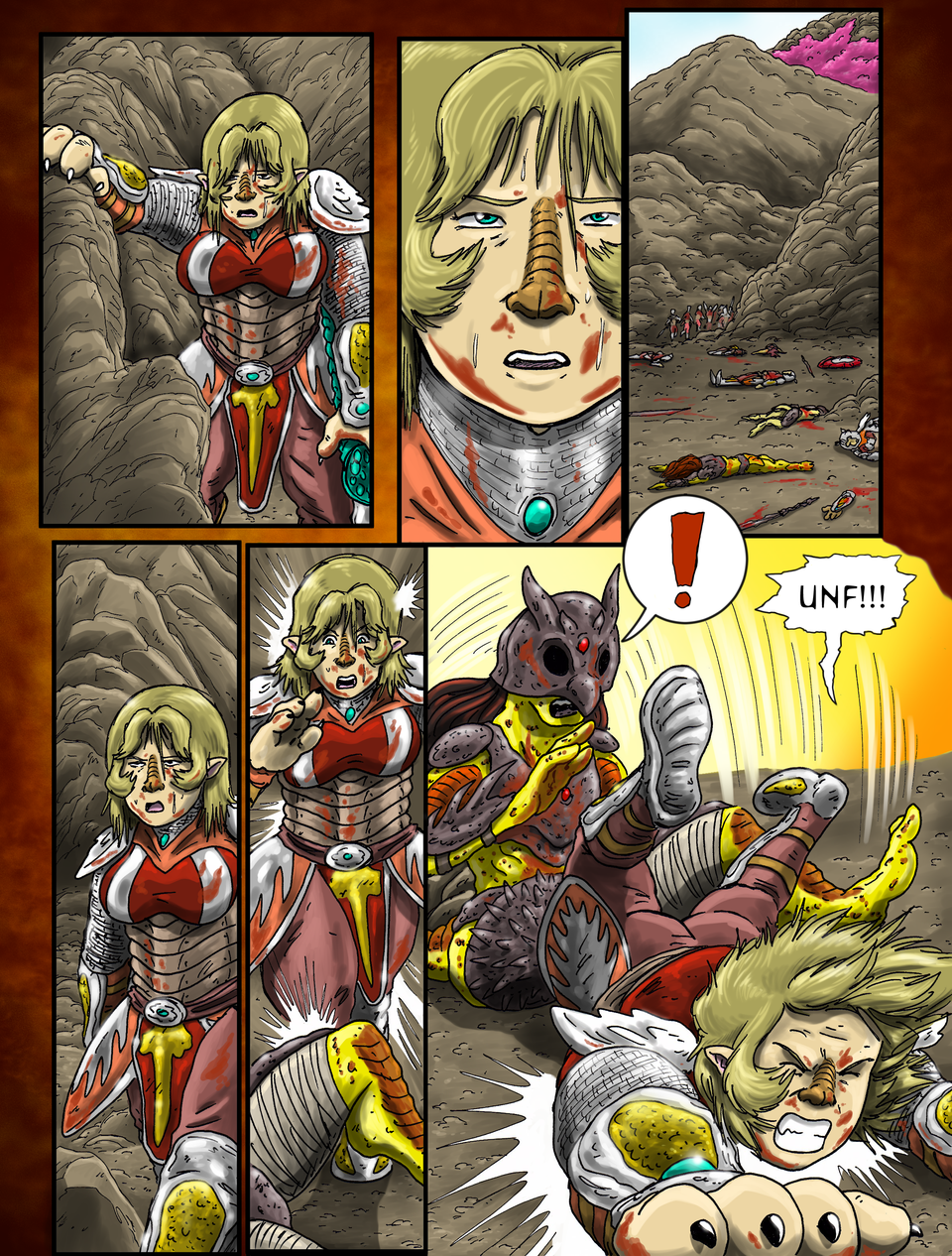 Lady Knights of the Goffren, Chapter Three, Page 70